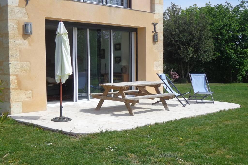 Villa Grange La Bigarderie Blaye Esterno foto
