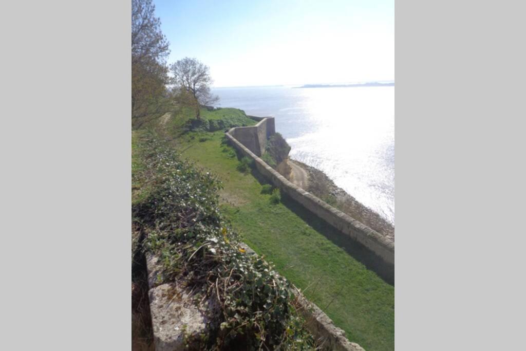 Villa Grange La Bigarderie Blaye Esterno foto